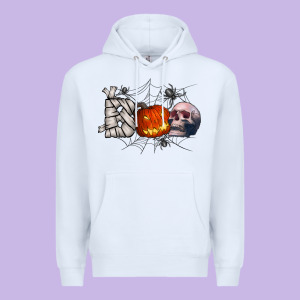 Boo Premium Hoodie Designed By Cowhidedigitalart