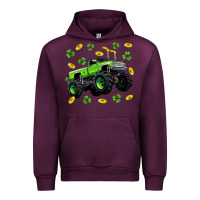 Mauve Wine Monster truck st patricks day Urban Hoodie - Neo Western