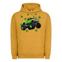 Pigment Peanut Butter Monster truck st patricks day Urban Hoodie - Neo Western