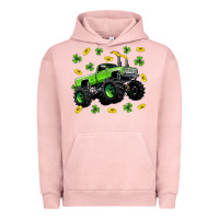 Pigment Salmon Monster truck st patricks day Urban Hoodie - Neo Western