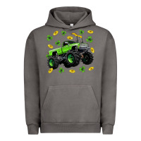 Pigment Tornado Monster truck st patricks day Urban Hoodie - Neo Western