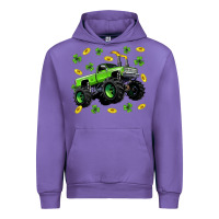 Tulip Monster truck st patricks day Urban Hoodie - Neo Western