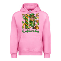 Fuchsia Pink My 1 st st. patricks day Urban Hoodie - Neo Western