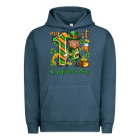 Pigment Midnight Navy My 1 st st. patricks day Urban Hoodie - Neo Western