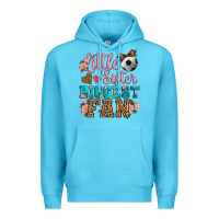 Ocean Blue little sister biggest fan soccer Premium Hoodie - HRA Design Shop