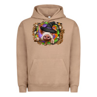 Pigment Burro halloween pig Urban Hoodie - CowhideDigitalArt