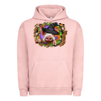 Pigment Salmon halloween pig Urban Hoodie - CowhideDigitalArt