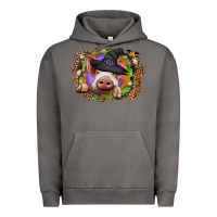 Pigment Tornado halloween pig Urban Hoodie - CowhideDigitalArt
