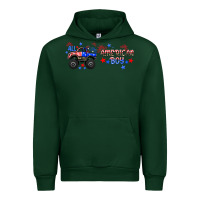 Forest Green all american boy libbey glass Urban Hoodie - HRA Design Shop