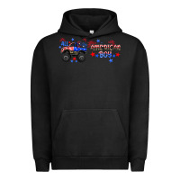Pigment Black all american boy libbey glass Urban Hoodie - HRA Design Shop