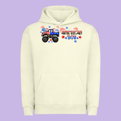 All American Boy Libbey Glass Urban Hoodie Designed By Hra Design Shop