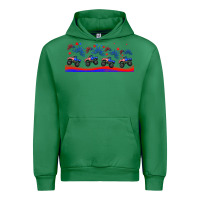 Emerald american truck libbey glass Urban Hoodie - HRA Design Shop