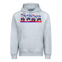 Heather Grey american truck libbey glass Urban Hoodie - HRA Design Shop
