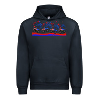 Navy american truck libbey glass Urban Hoodie - HRA Design Shop