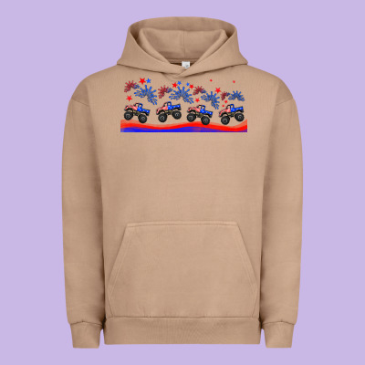 American Truck Libbey Glass Urban Hoodie Designed By Hra Design Shop