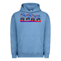 Pigment Pebble Blue american truck libbey glass Urban Hoodie - HRA Design Shop