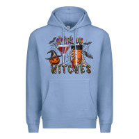 Colony Blue drink up witches Premium Hoodie - CowhideDigitalArt