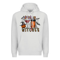 Dove Grey drink up witches Premium Hoodie - CowhideDigitalArt
