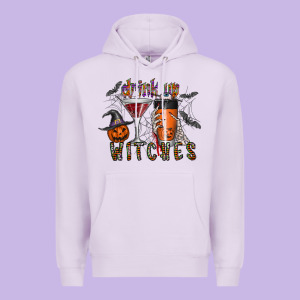 Drink Up Witches Premium Hoodie Designed By Cowhidedigitalart