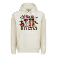 Oatmeal Heather drink up witches Premium Hoodie - CowhideDigitalArt