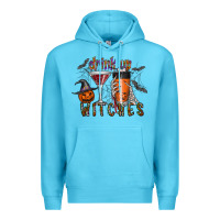 Ocean Blue drink up witches Premium Hoodie - CowhideDigitalArt