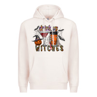 Pale Pink drink up witches Premium Hoodie - CowhideDigitalArt