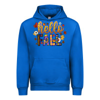 Cobalt hello fall Urban Hoodie - CowhideDigitalArt