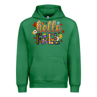 Emerald hello fall Urban Hoodie - CowhideDigitalArt