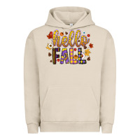 Pigment French Oak hello fall Urban Hoodie - CowhideDigitalArt