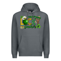 Rock St. Patrick's Day one lucky teacher Premium Hoodie - Neo Western