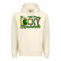 Sandshell St. Patrick's Day one lucky teacher Premium Hoodie - Neo Western