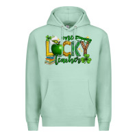 Seafoam St. Patrick's Day one lucky teacher Premium Hoodie - Neo Western