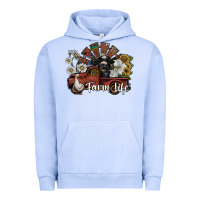 Pigment Grape Ice farm life Urban Hoodie - SublimationCraftShop