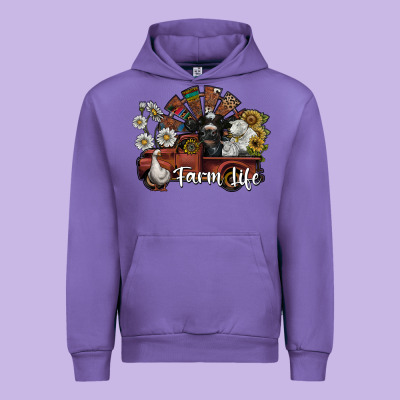 Farm Life Urban Hoodie Designed By Sublimationcraftshop