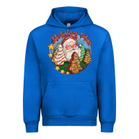 Cobalt holiday vibes Urban Hoodie - FaDigitalArtStudio