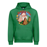Emerald holiday vibes Urban Hoodie - FaDigitalArtStudio