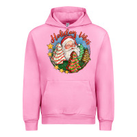 Fuchsia Pink holiday vibes Urban Hoodie - FaDigitalArtStudio