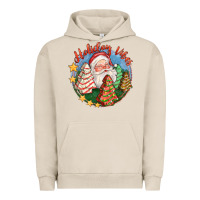 Pigment French Oak holiday vibes Urban Hoodie - FaDigitalArtStudio
