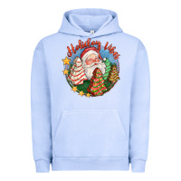 Pigment Grape Ice holiday vibes Urban Hoodie - FaDigitalArtStudio
