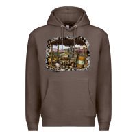 Coffee wild west Premium Hoodie - SublimationCraftShop
