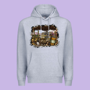 Wild West Premium Hoodie Designed By Sublimationcraftshop
