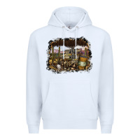White wild west Premium Hoodie - SublimationCraftShop