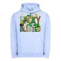 Pigment Grape Ice Not lucky just blessed st. patricks day Urban Hoodie - Neo Western