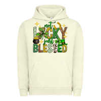 Pigment Pistachio Not lucky just blessed st. patricks day Urban Hoodie - Neo Western