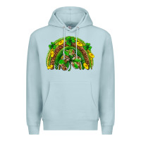 Blue Mist St. Patrick's Day rainbow Premium Hoodie - Neo Western