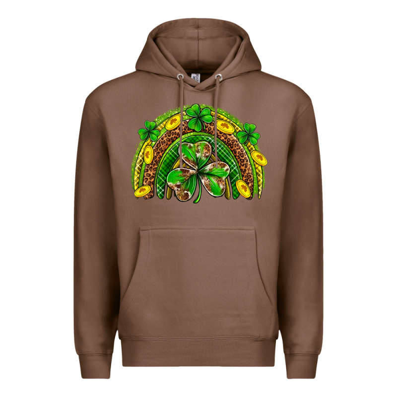 St. Patrick's Day Rainbow Premium Hoodie by Neo Western | Teevron