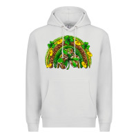 Dove Grey St. Patrick's Day rainbow Premium Hoodie - Neo Western