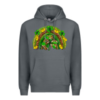 Rock St. Patrick's Day rainbow Premium Hoodie - Neo Western
