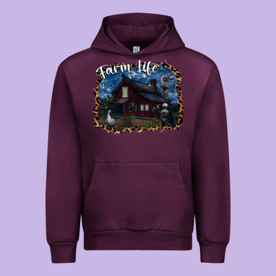 Farm Life2 Urban Hoodie Designed By Sublimationcraftshop