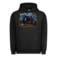 Pigment Black farm life2 Urban Hoodie - SublimationCraftShop